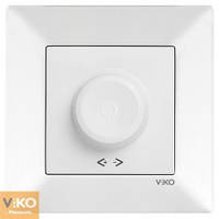 Світлорегулятор viko 600w білий Meridian 90970020-WH