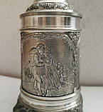 Пивний олов'яний келих Любов, фото 2