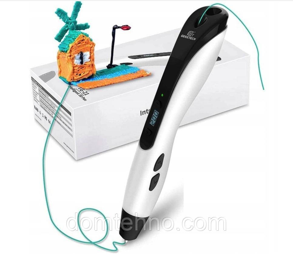 3D-ручка Geeetech TG-21 PLA/PCL/ABS + 6 м пластику для друку