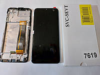 Дисплей Samsung A236 Galaxy A23 5G SM-A236 Original Service з тачскріном та рамкою Black