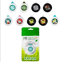 Кліпса від комарів Bikit Guard з натуральними екстрактами з поліетиленовою капсулою., фото 4