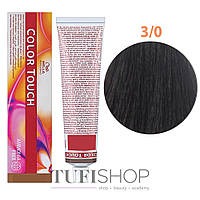 Краска для волос Wella Professionals Color Touch №3/0 темный коричневый (8005610547152)