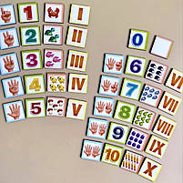 Пазл-сортер "SMART РАХУНОК" , Ань-янь, дерево, іграшка розвиваюча, 17,5 х 12 см. (ПСФ097), фото 2