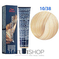 Краска для волос Wella Professionals Koleston Perfect № 10/38 яркий блонд золотой жемчуг rich naturals