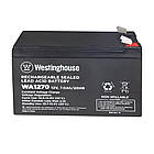 Свинцево-кислотна акумуляторна батарея Westinghouse 12 V, 7 Ah, terminal F2, 1 шт. 94*65*151 мм