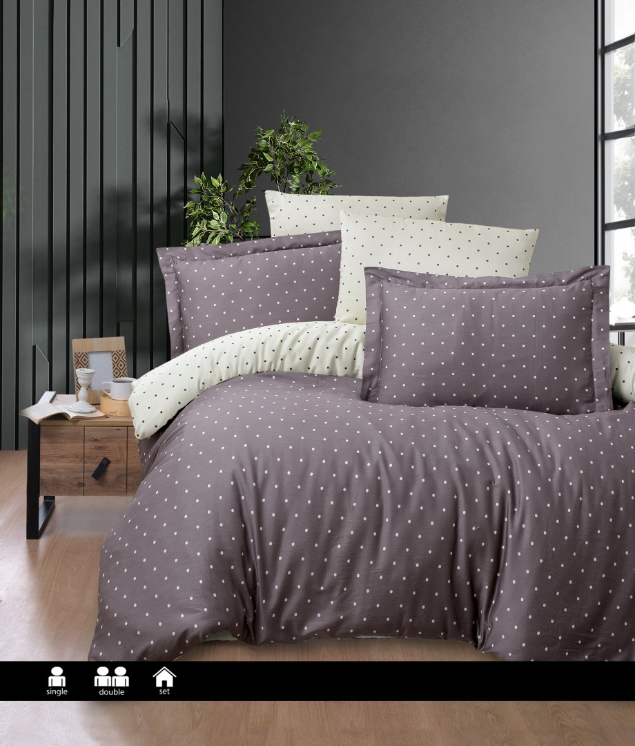 Постільна білизна First Choice - Satin Cotton - Point Lilac