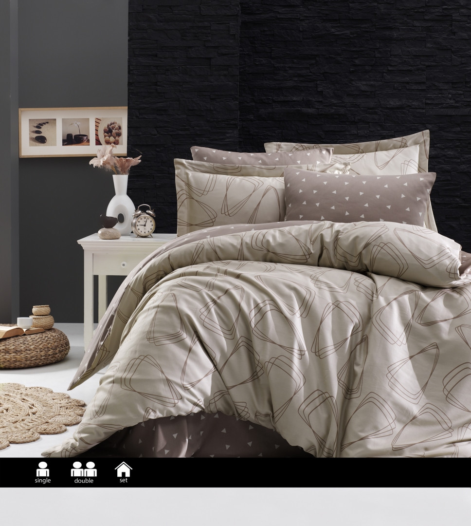 Постільна білизна First Choice - Satin Cotton - Rovena Soil