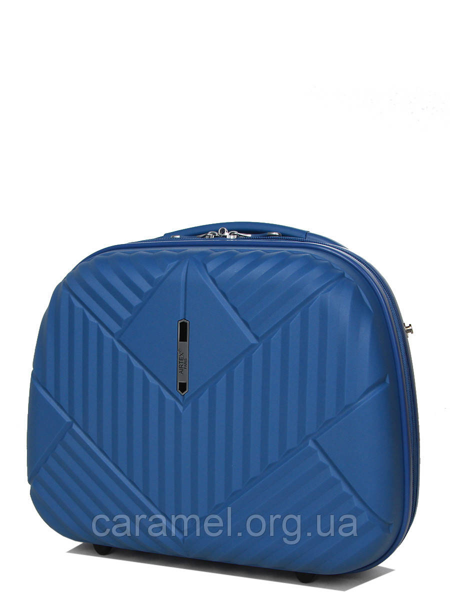Кейс(ручна поклажа) поліпропілен синій 31х37х17см/17л/1.1кг/Airtex 639