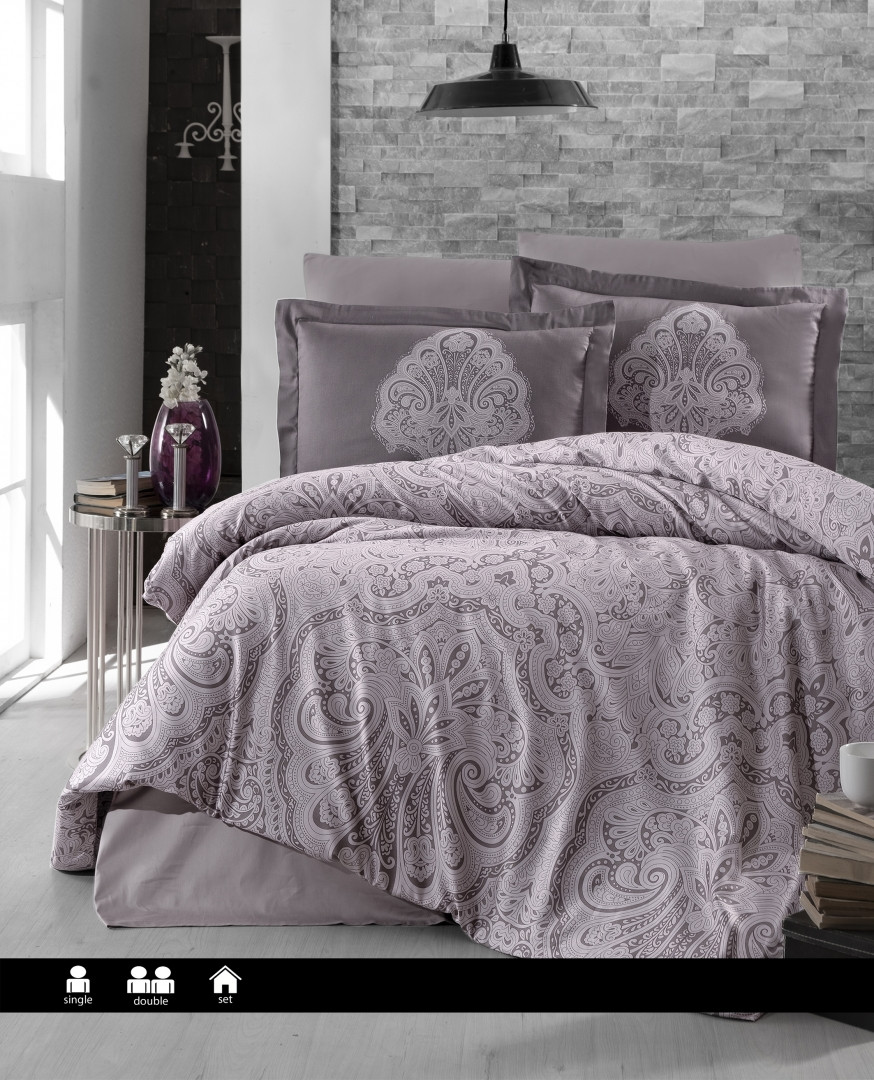 Постільна білизна First Choice - Satin Cotton - Milena Lavender