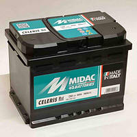 АКУМУЛЯТОР 6СТ-60A MIDAC CELERIS, 12V, 60AH (-/+) ЄВРО, МІДАК СЕЛЕРИС, 12В, 60АЧ, EN540А