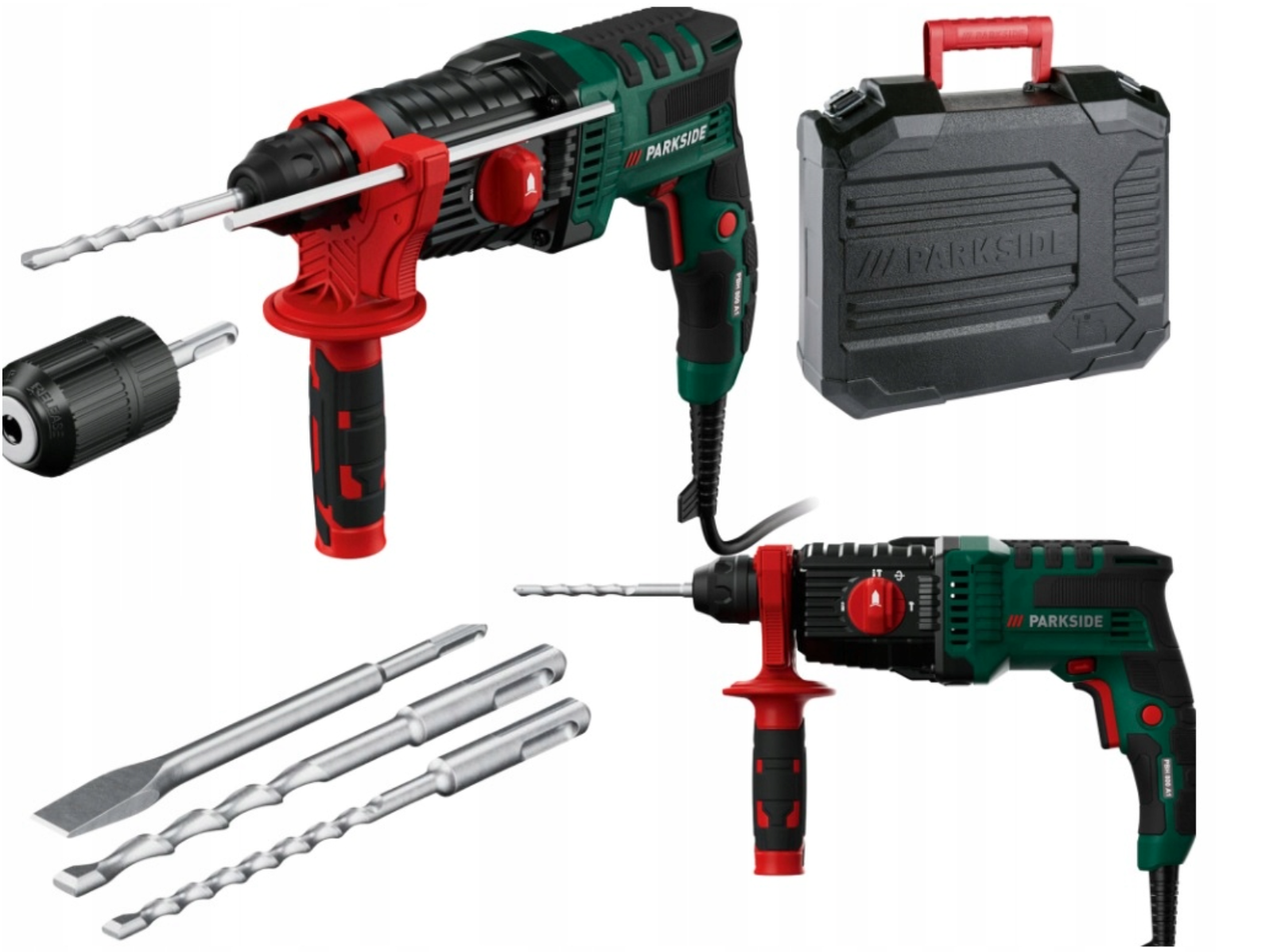 Перфоратор PARKSIDE PBH 800 A1 SDS Plus 800 Вт