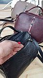 Жіноча шкіряна сумка яскрава валізка, фото 5