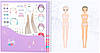 Альбом для стікерів Top model Dress me Up TINY DANCER Одягни мене стікербук (12077), фото 3