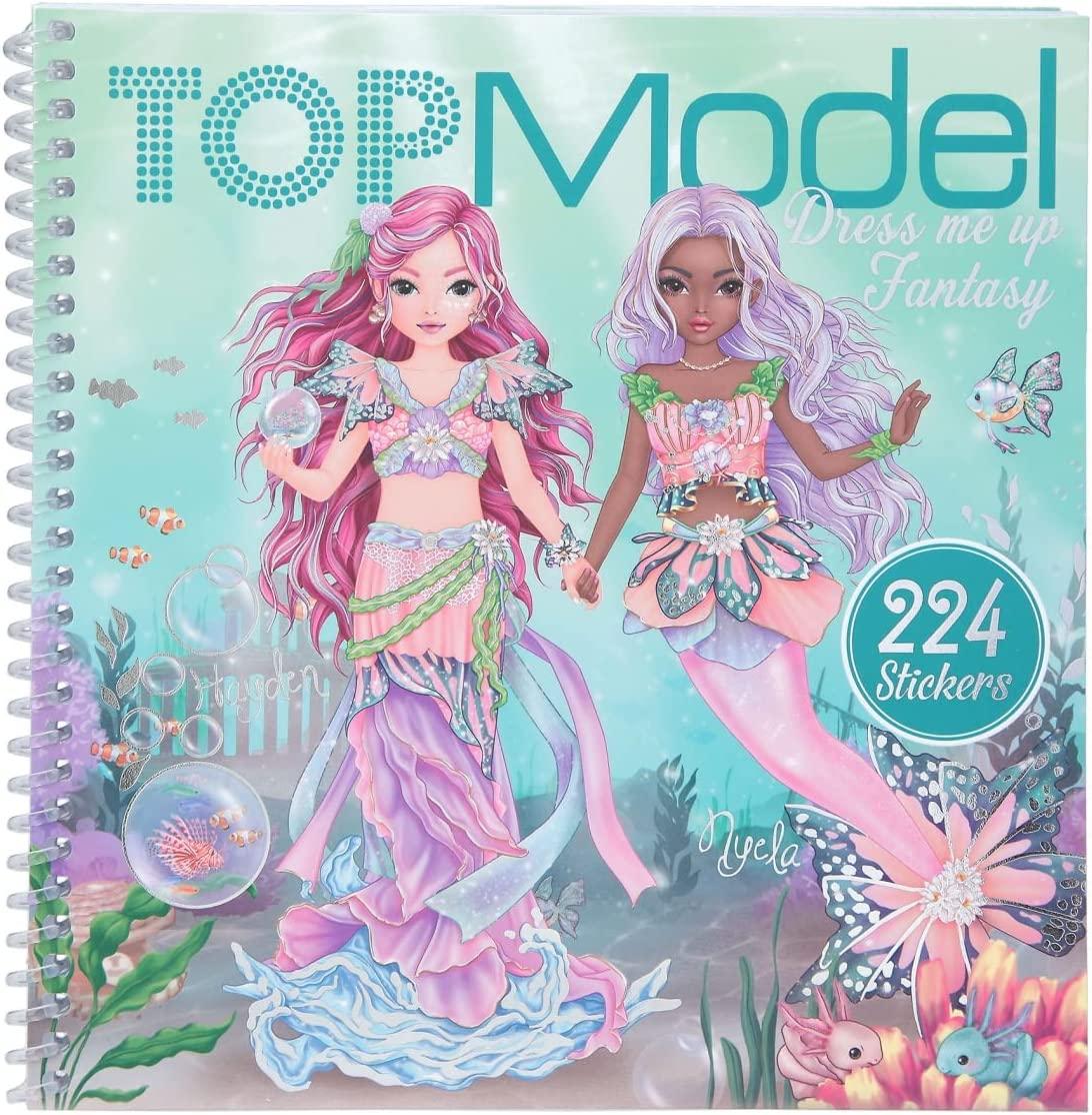 Альбом для стікерів Top model Dress me Up Fantasy Одягни мене стікербук (11964)