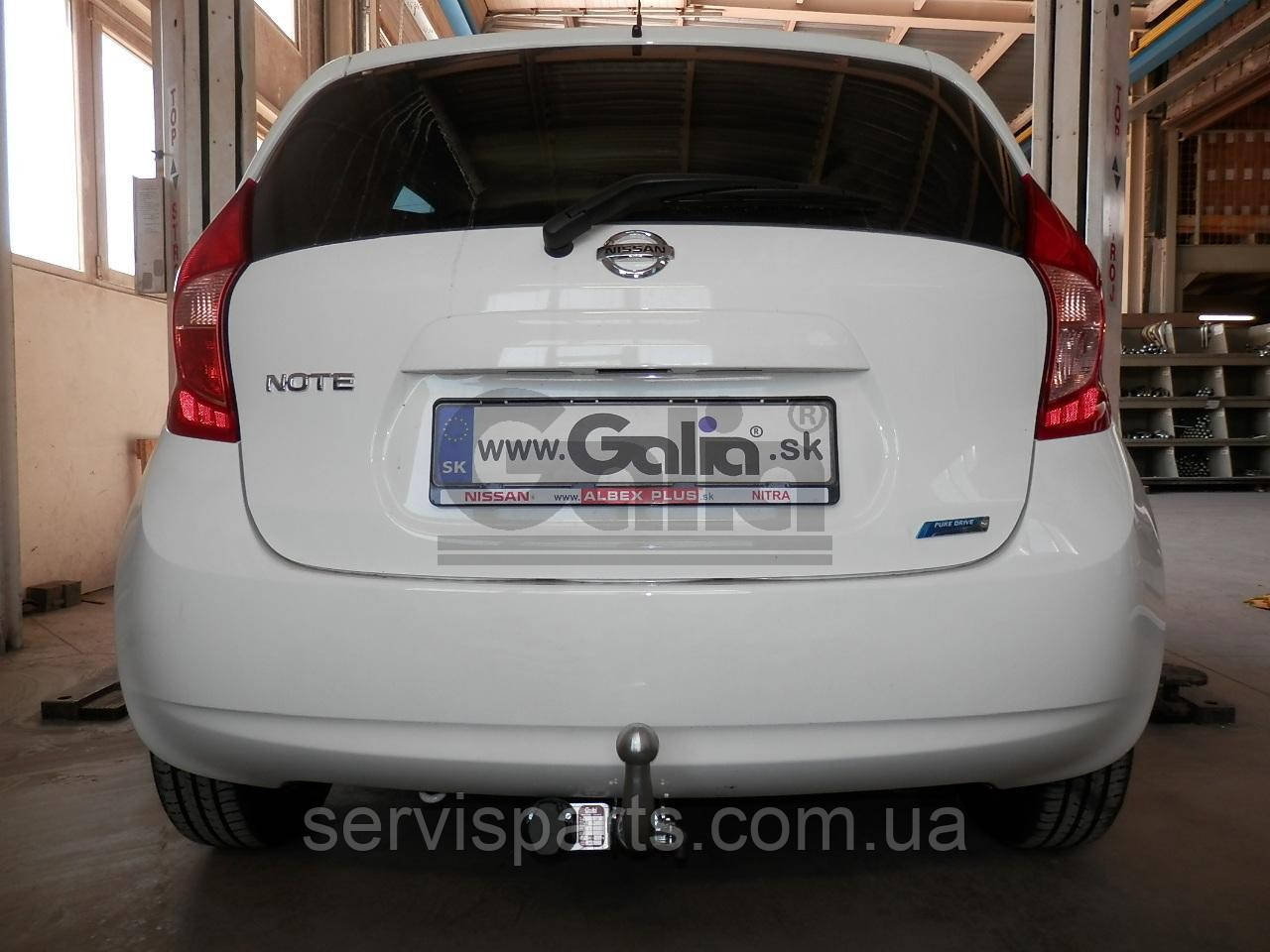 Фаркоп Nissan Note E12 2013-2020 (Ніссан Ноут Е12) оцинкований