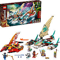 LEGO Ninjago 71748 Морская битва на катамаране