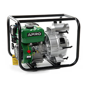 Мотопомпа WPD-45 6.5к.с. 45 м?/год 26м (для брудної води) бензинова 4-х тактн. APRO