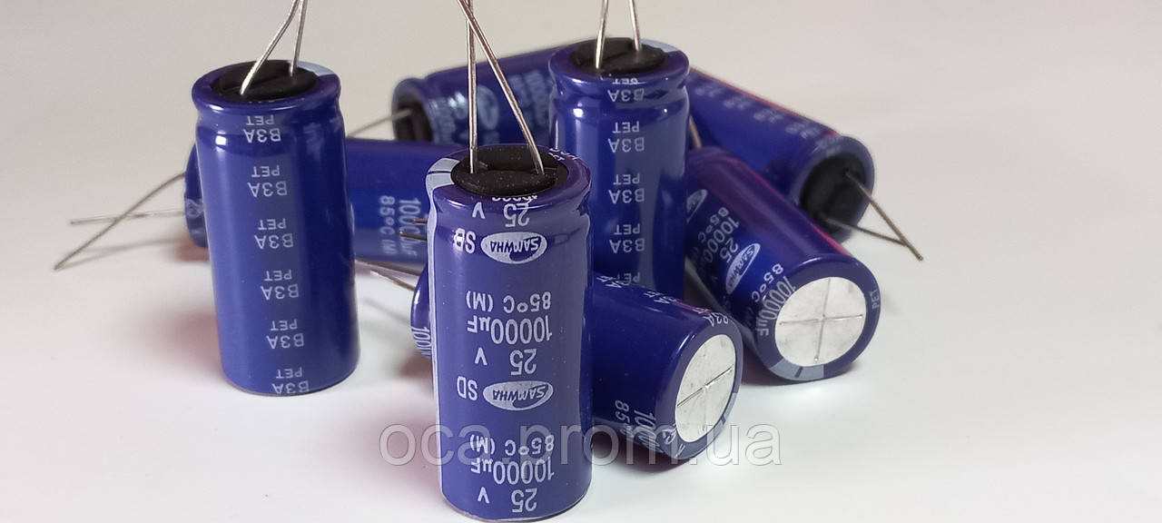 Купить Конденсатор 10000мкф 25в 85°C(M) SD 10000uf 25wv Ø 18x40mm ...