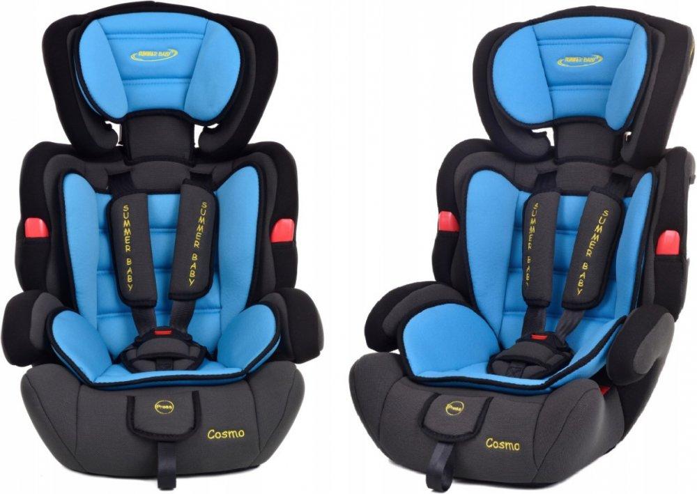 Автокресло Summer Baby Cosmo 9-36 кг Black (Польша), Машинное детское кресло, Детские бустер в машины - фото 9 - id-p1833290996