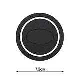 Килимок антиковзний в машину для підсклянника з логотипом Opel, фото 6