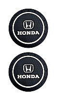 Килимок антиковзний в машину для підсклянника з логотипом Honda