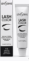 Фарба для брів і вій Levissime Lash Color No1-1 Графіт 15 мл.