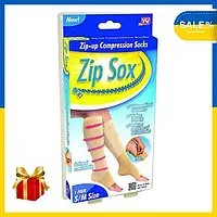 Компрессионные гольфы Zip Sox, носки от варикоза зип сокс