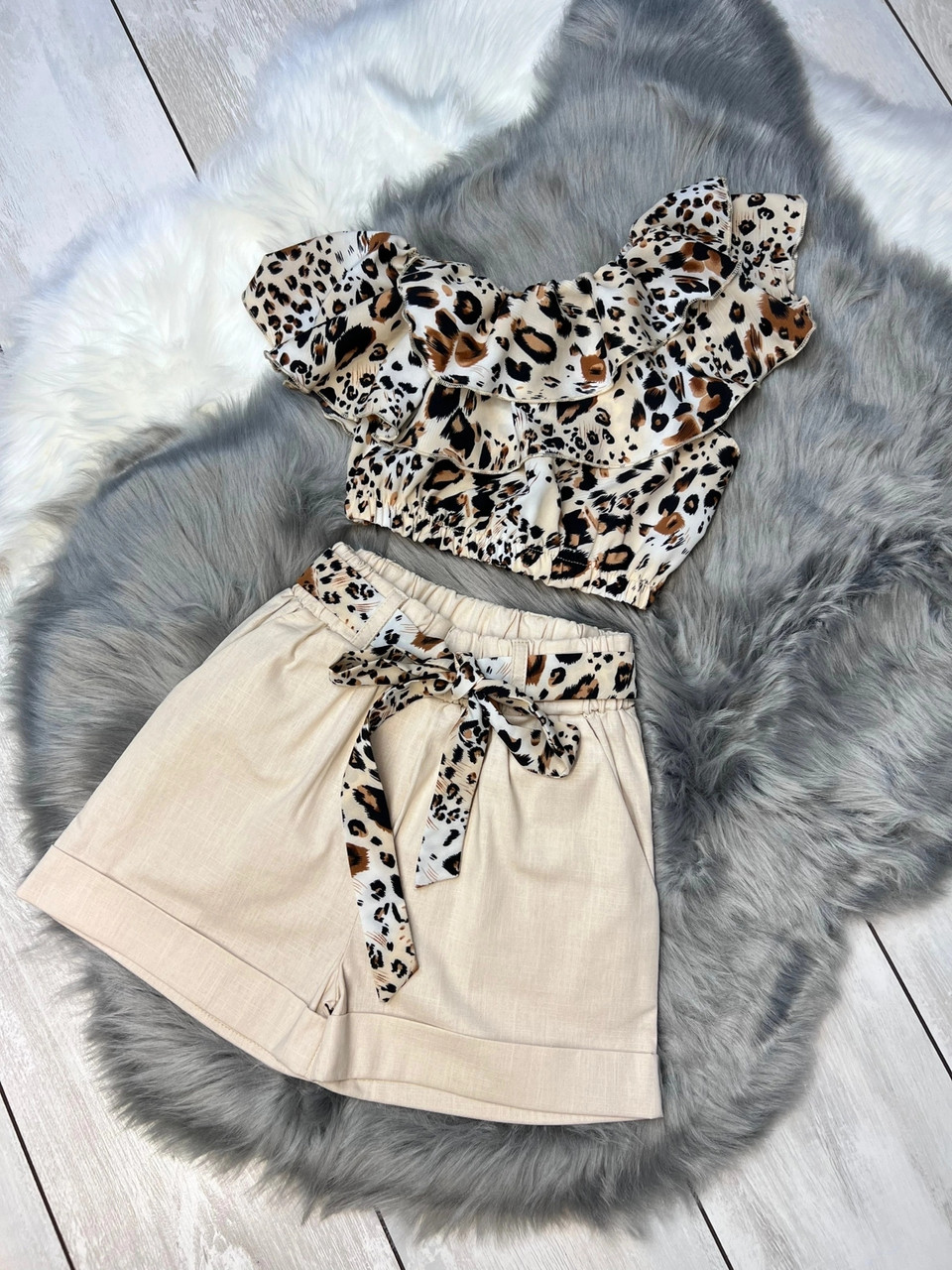 Красивый летний костюм для девочки 146 (ID#1833397022), цена: 729 ...