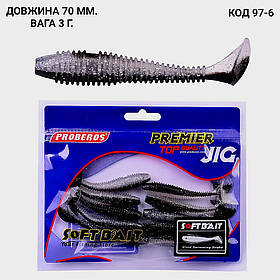 Силіконова приманка 70 мм. 3 г.