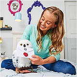 Сова Букля Гедвіга із Harry Potter 30 см Інтерактивна іграшка Spin Master Wizarding World, фото 7