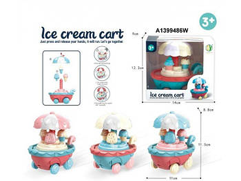 Заводна іграшка Візок з морозивом HY-711(144шт)