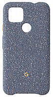 Протиударний оригінальний чохол Official Fabric Case GA02063 для Google Pixel 4a 5G (6.2") Blue Confetti
