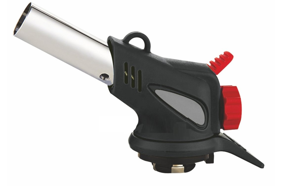 Пальник газовий VIROK з цанговим (швидким) з'єднанням, п'єзо запал, керамічне сопло [50/4] 44V164