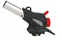 Пальник газовий VIROK з цанговим (швидким) з'єднанням, п'єзо запал, керамічне сопло [50/4] 44V164