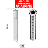 Гвинт для зливної решітки L-70 мм BRBOLT70 McAlpine, фото 3