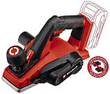 Набір! Робанка Einhell TE-PL18/82 Li — Solo + Акб 18V 2,5 Ah+зарядний:15000 об/хв, глибина 2 мм, фальца до 8 мм, фото 2