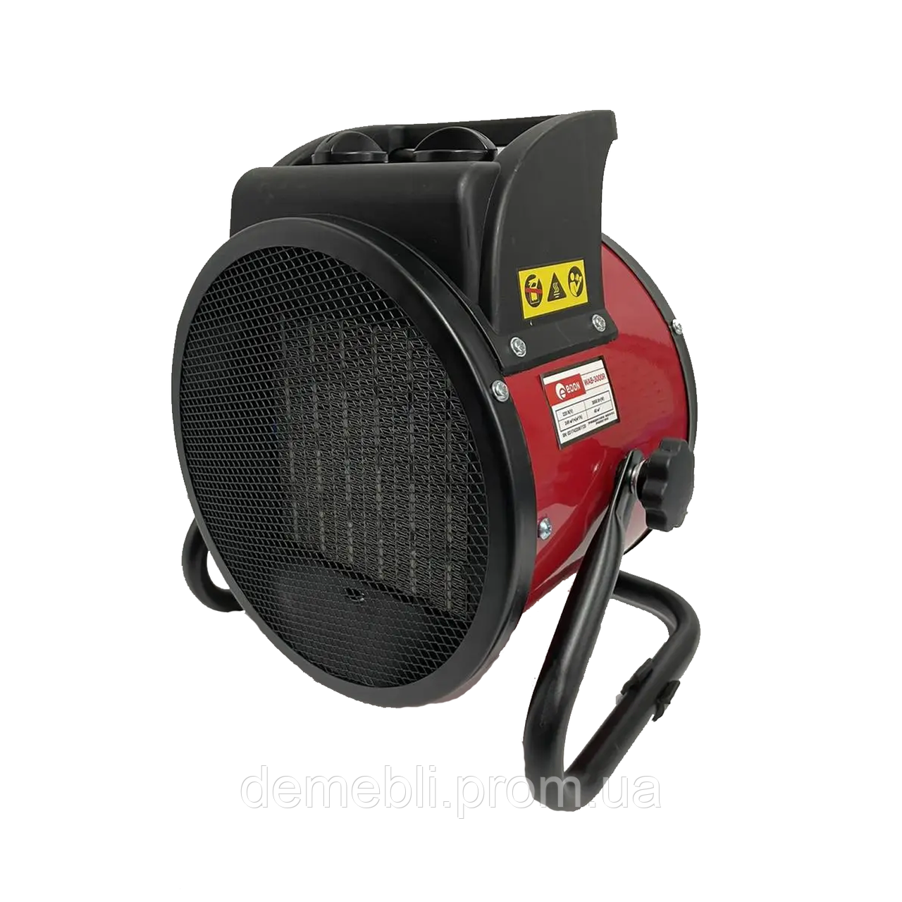 Потужна теплова гармата (керамічний нагрівач) EDON WAB-3000R: 2-3 кВт, 36 місяців гарантія demebli, фото 1