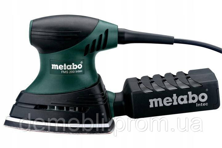 Дельташлифмашина Metabo FMS 200 Intec (600065500): 200Вт, 26000 кол/мин. Вібраційна шліфмашина demebli, фото 1
