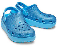 Женские кроксы с глиттером Crocs Cutie Crush Glitter Clog