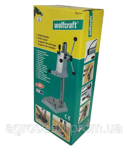 Купить Стальная сверлильная стойка для дрели Wolfcraft (5027000 ...