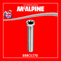 Болт для сливной решетки 70 мм BRBOLT70 McAlpine