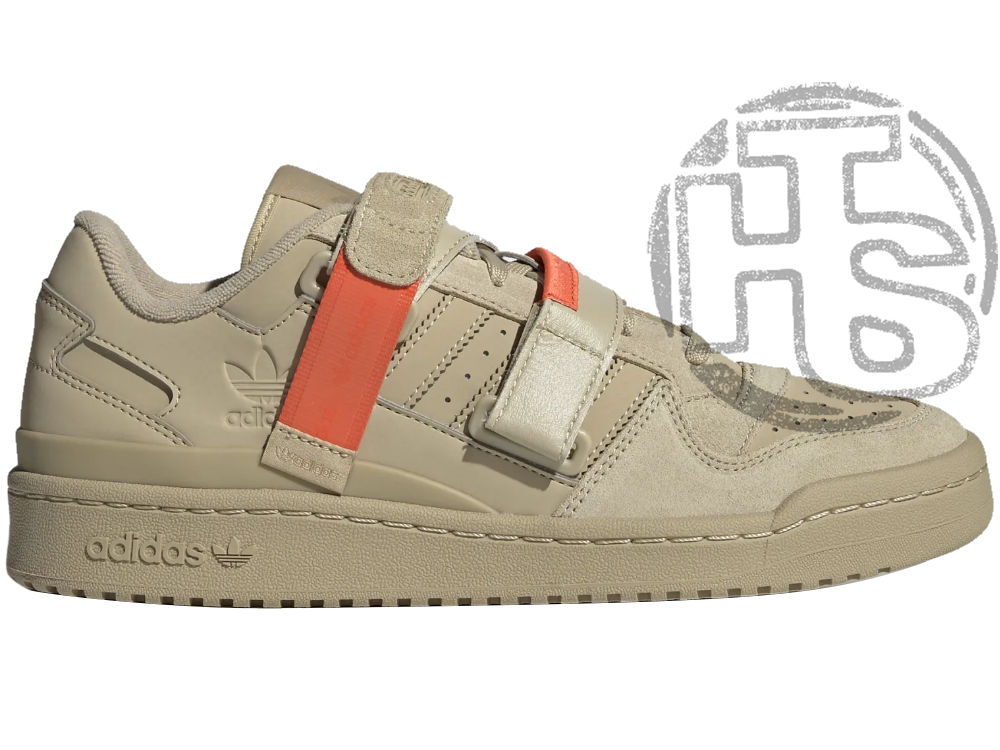 Чоловічі кросівки Adidas Forum Low Strap Taupe Oxide Beige Orange GX3658