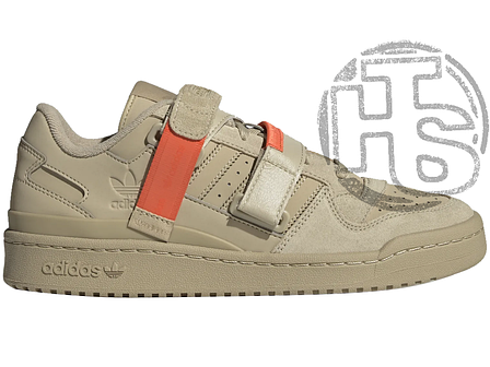 Чоловічі кросівки Adidas Forum Low Strap Taupe Oxide Beige Orange GX3658, фото 1