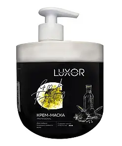 Крем-маска для волосся - з часником і маслом Чіа LUXOR Professional 1000 мл (з дозатором)