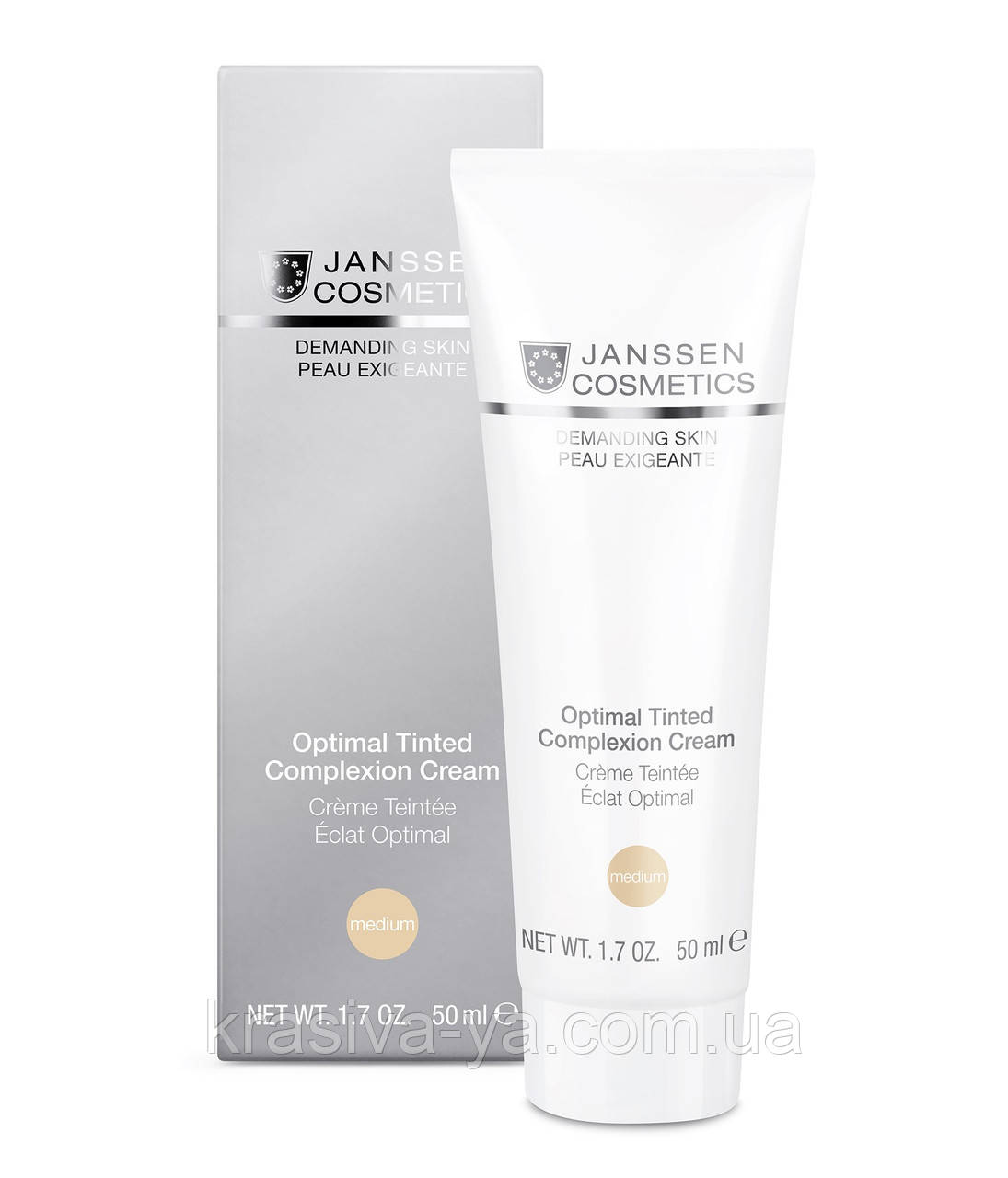 Optimal Tinted Cream Medium Захисний тональний крем SPF10, 50 мл