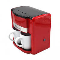 Кофеварка для дома Domotec MS-0705, Капельная кофеварка для дома, Маленькая кофемашина CV-387 для дома
