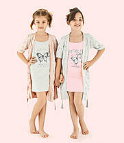 Комплект (сорочка+халат) для дівчинки TM Donella оптом р.12-13 років (158-164 см)