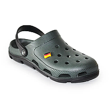 Крокси сабо Jose Amorales чоловічі 116111 Хакі/Чорний