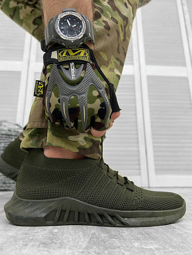 Купить Тактические кроссовки Faren летние кроссовки олива для военных ...