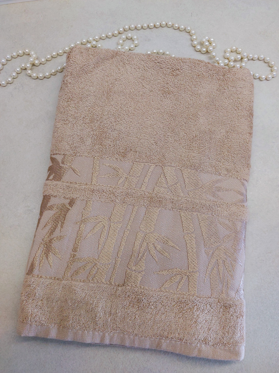 Рушник Issihome bamboo garden 70*140 см Туреччина, бамбук мікс, фото 1